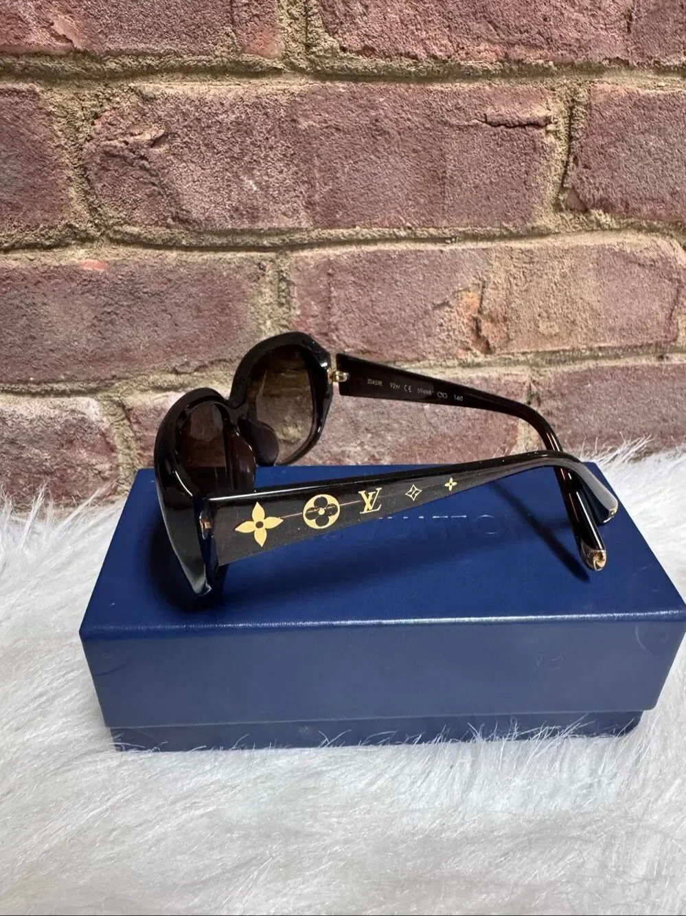 Louis Vuitton Obsession GM Sunglasses Z0459E Brown Monogram w/ Box
